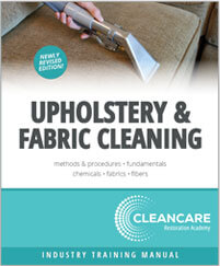 IICRC Upholstery and Fabric Cleaning (UFT) Seminar